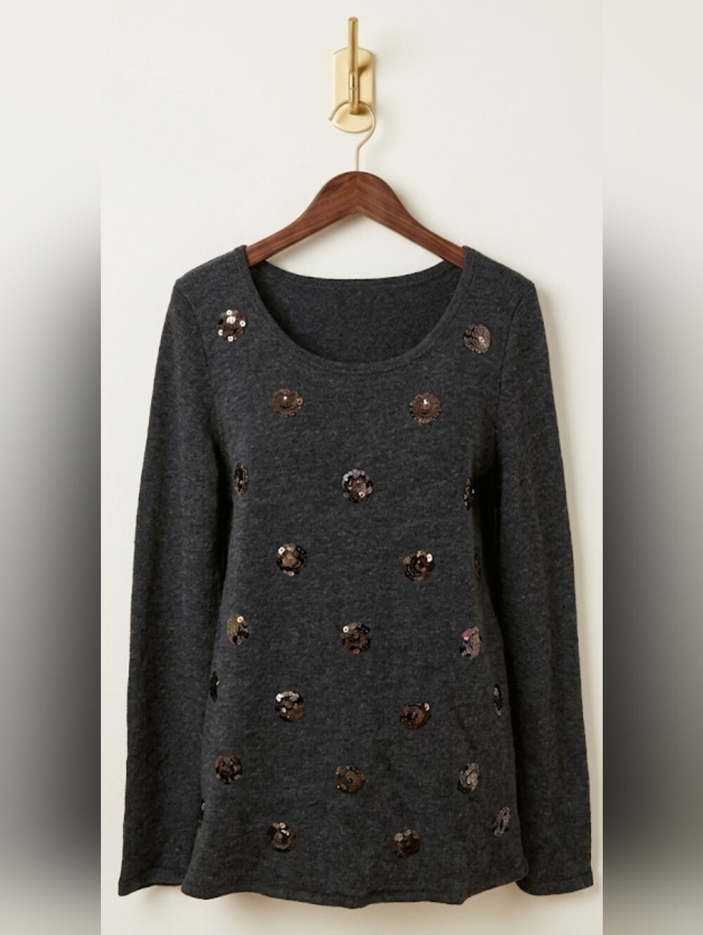 Aerie Sequin Sweater Large